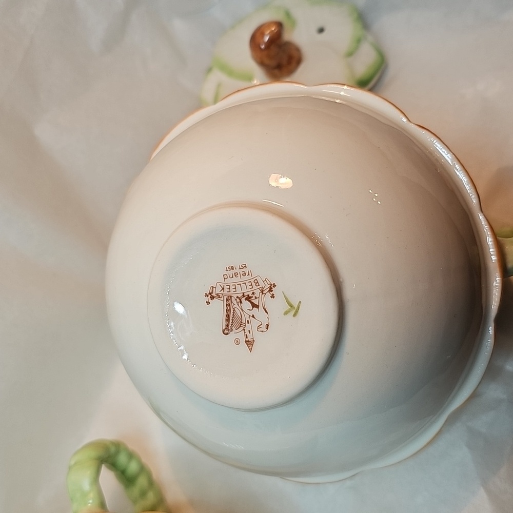 Belleek Tea For One Set - Picture 7 of 10
